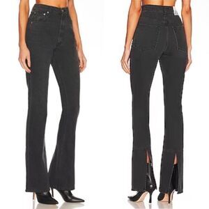 MOTHER SNACKS! NWT High Waist Wedge Slit Heel Jeans in Mouthwatering Size 29